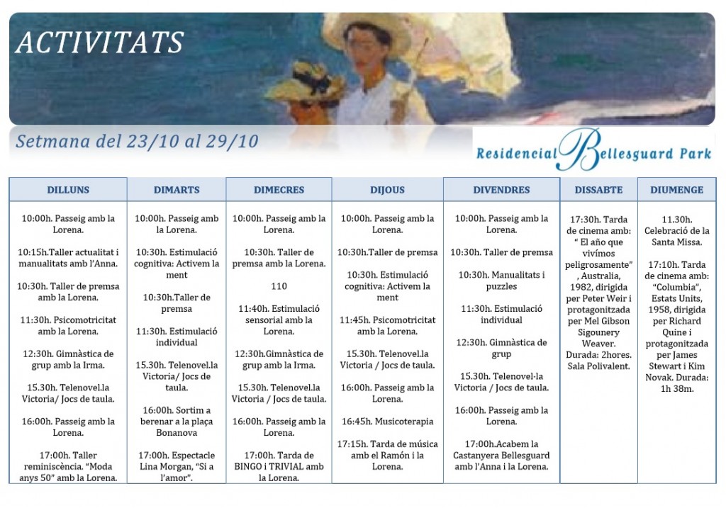 activitats bellesguard 23-10